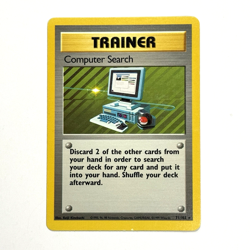 Computer Search 071/102 Base Set Regular Rare Pokemon TCG - Image 1
