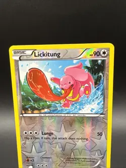 Lickitung 78/111 Rev Reverse Holo XY Furious Fists Pokemon - Image 2