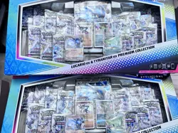 Lucario Ex Tyranitar Ex Premium Collection Prismatic Pokemon Lot Of 2 - Image 1