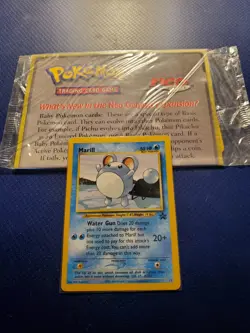 NEW SEALED MARILL BLACK STAR PROMO #29 POKEMON Neo Genesis WOTC - Image 1