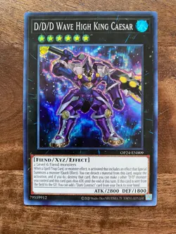 Yu-Gi-Oh! D/D/D Wave High King Caesar OP24-EN009 - Super Rare - Near Mint! - Image 1