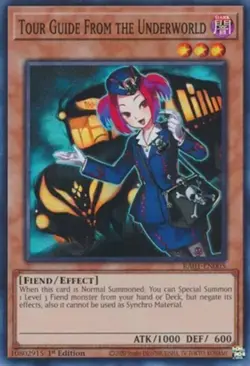 x3 Tour Guide From the Underworld - RA01-EN005 - Super Rare - 1st Edition Yu-Gi- - Image 1
