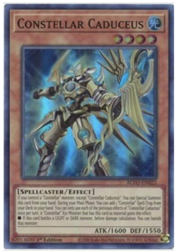 Yu-Gi-Oh! - Constellar Caduceus - BLVO-EN022- Super Rare - 1st Ed - NM/M - Image 1