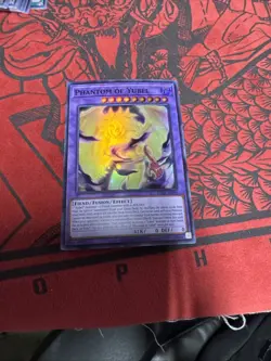 Yugioh Asian English INFO-AE096 Phantom of Yubel Super rare Near Mint - Image 1