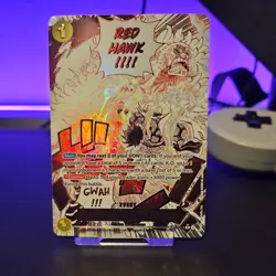 Gum-Gum Fire-Fist Pistol Red Hawk OP11-114 (Alt Art) One Piece TCG CARD NM - Image 1