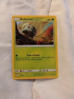 Bulbasaur 1/18 Holo Rare Detective Pikachu Promo Pokemon TCG Card NM/M - Image 1