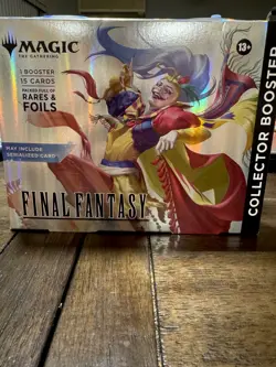 Magic: The Gathering Final Fantasy OMEGA Collector Booster Sealed Card Pack - Image 1