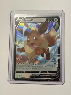 Eevee V 108/159 - SWSH Crown Zenith Sword & Shield Ultra Rare Pokemon Card NM - Image 3