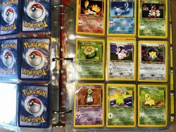 Vintage Pokemon Binder Vintage Pokemon Cards - Image 2