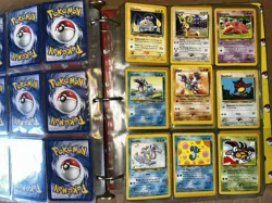 Vintage Pokemon Binder Vintage Pokemon Cards - Image 3