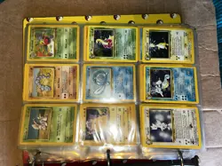Vintage Pokemon Binder Vintage Pokemon Cards - Image 4