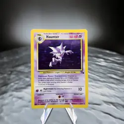Haunter Holo Rare Fossil 6/62 Pokemon Card WoTC 1999 Unlimited Vintage TCG LP - Image 1