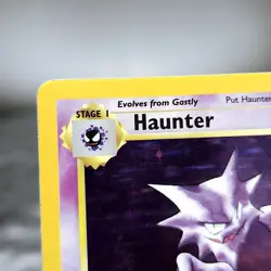 Haunter Holo Rare Fossil 6/62 Pokemon Card WoTC 1999 Unlimited Vintage TCG LP - Image 3