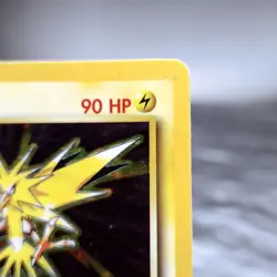 Zapdos 16/102 Holo Rare Pokemon Card Base Set Unlimited WOTC 1999 Vintage LP⚡ - Image 3