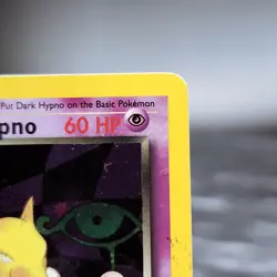 Dark Hypno 9/82 Holo Rare Team Rocket Pokemon Card WOTC Vintage TCG MP ⭐ - Image 4