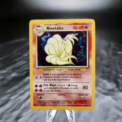Ninetales Holo German Base Set 12/102 Vulnona Pokemon TCG WOTC Card NM-MT ⭐ - Image 1