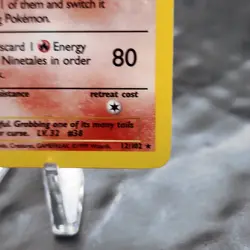 Ninetales Holo German Base Set 12/102 Vulnona Pokemon TCG WOTC Card NM-MT ⭐ - Image 4