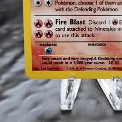 Ninetales Holo German Base Set 12/102 Vulnona Pokemon TCG WOTC Card NM-MT ⭐ - Image 5