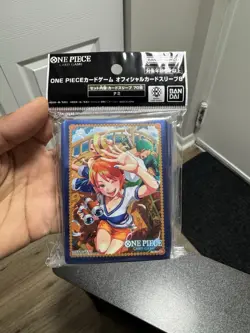 One Piece Nami Official Card Sleeves Vol.8 (70ct) Bandai Orig. NEW/SEALED - Image 1