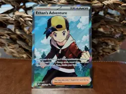 Ethan's Adventure 221/182 Destined Rivals Full Art Ultra Rare Pokemon Card NM - Image 1