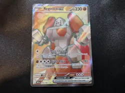 Regirock ex 214/182 Full Art Ultra Rare Destined Rivals Pokemon Card NM - Image 1