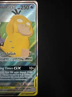 Pokemon TCG Slowpoke Psyduck GX Tag Team Alternate Art Card - Image 2