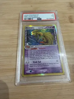 Pokemon Ninetales TCG Delta Species EX Dragon Frontiers Holo Card 8/101 PSA 7 - Image 2