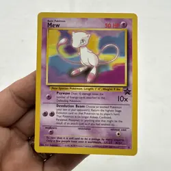 Pokemon Card - Mew #8 WoTC Black Star Promo - Image 2