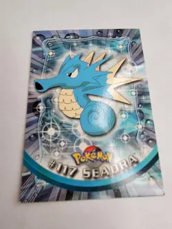 Topps Pokemon TCG Seadra #117 Glossy TV Animation Edition Card MP - Image 1