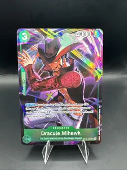 Dracule Mihawk (Illustration Box Vol.4) ST12-003 One Piece Promotion Cards Foil - Image 1