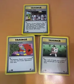 Pokemon Card Lot- 1st Edition Vintage Trainer Lot - 3 Cards - Image 1