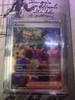Pokemon TCG Kieran Sir 218/167SV06: Twilight Masquerade Holo Card - Image 1