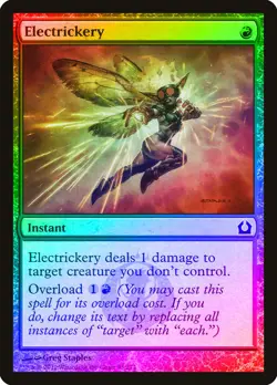 Electrickery FOIL Return to Ravnica PLD Red Common MAGIC MTG CARD ABUGames - Image 1