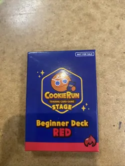 Cookie Run Trading Card Game - Beginner Deck Red 2025 Gen Con Promo New - Image 1