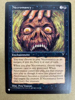 MTG 1x Necromancy The List - Visions Legacy Magic the Gathering Card x1 NM - Image 1