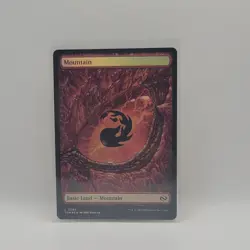 MTG Magic the Gathering - Mountain - FOIL - (0290) - Tarkir: Dragonstorm (TDM) - Image 1