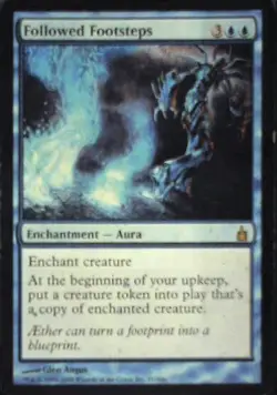Followed Footsteps - Ravnica: City of Guilds: #51, Magic: The Gathering Lp R99 - Image 1