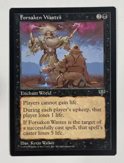 Forsaken Wastes Mirage Near Mint NM MTG Magic The Gathering - Image 1