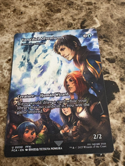 VANA'DIEL ADVENTURES Magic the Gathering MTG Final Fantasy Borderless - Image 1