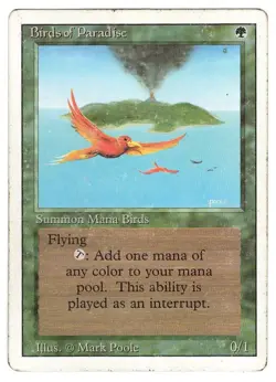 1x Birds of Paradise - Revised - MTG Single - Image 1