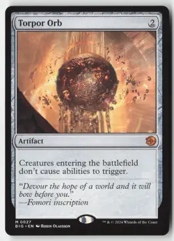 MTG - Torpor Orb M Outlaws of Thunder Junction: The Big Score 27 LP-NM - Image 1