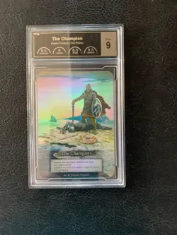 MTG Sorcery Contested Realm The Champion Spellbook Promo Ext Art Foil 2003 - Image 1