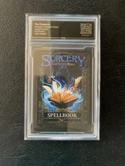 MTG Sorcery Contested Realm The Champion Spellbook Promo Ext Art Foil 2003 - Image 2
