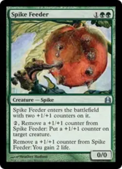 1x Spike Feeder Moderate Play, English Commander 2011 MTG Magic - Image 1