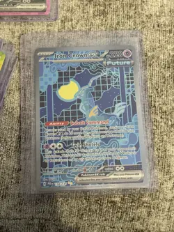 Pokemon Trading Card Game TCG Prismatic Evolutions Iron Crown Ex 158/131 SIR - Image 1