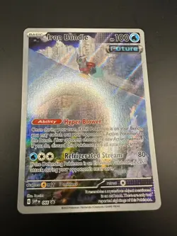 Pokemon TCG Iron Bundle SVP 066 Paradox Rift Promo Card - Image 1