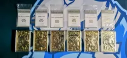 23K Gold Plated Pokemon Lot Of 6 - Image 1
