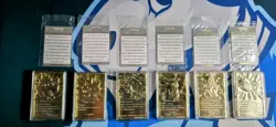 23K Gold Plated Pokemon Lot Of 6 - Image 2