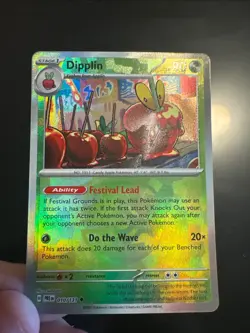 Dipplin (Master Ball Pattern) 010/131 Sv: Prismatic Evolutions Holo Pokemon Card - Image 1