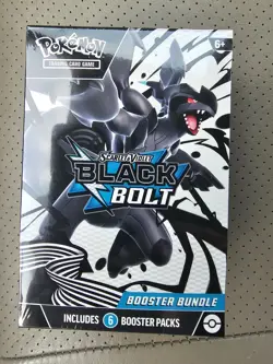 Pokemon TCG: Scarlet & Violet - Black Bolt Booster Bundle NEW FACTORY SEALED - Image 1